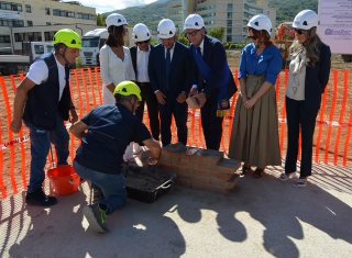 Ascoli Piceno - Posata la prima pietra della nuova sede del liceo Trebbiani